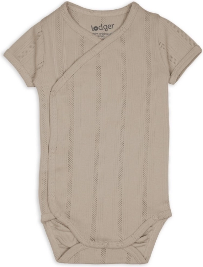 Lodger rövid ujjú body pointelle shell, 68-as méret