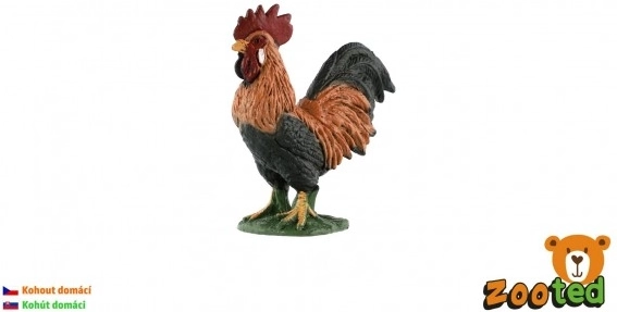 Műanyag kakas figura 5cm