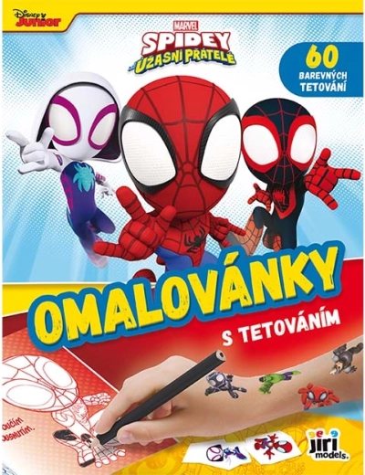 Spidey tetoválós kifestő