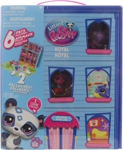 Littlest Pet Shop hotel és vitrinszekrény 2 az 1-ben