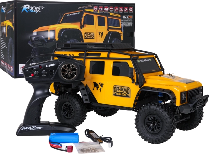 Terepjáró RC autó Climbing beast 4x4 1:10 homokszínű