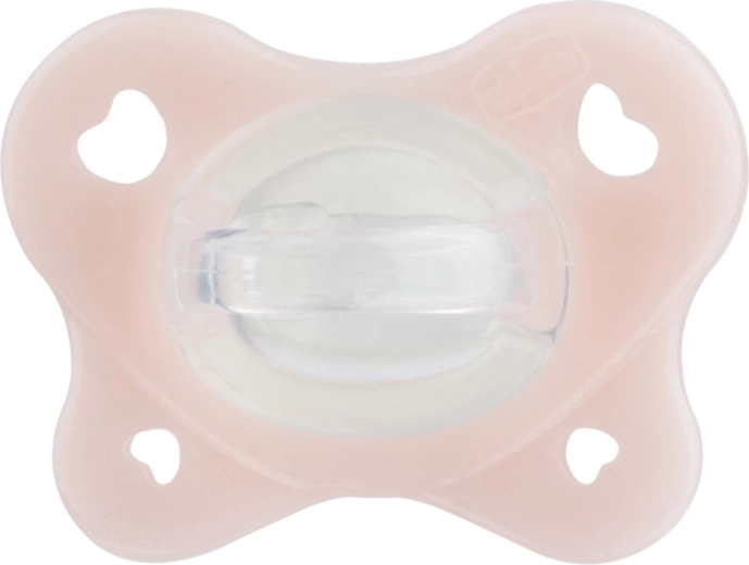 Chicco PhysioForma Dual Soft rózsaszín cumi 0–2 hónapos
