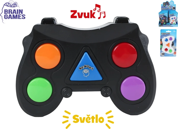 Elektronikus Brain Games játék memória- és koncentrációfejlesztéshez
