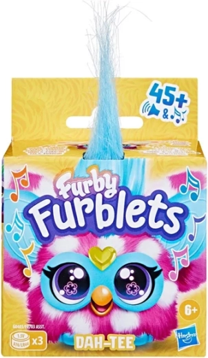 Furby Furblets Dah-Tee interaktív mini plüss klipsszel