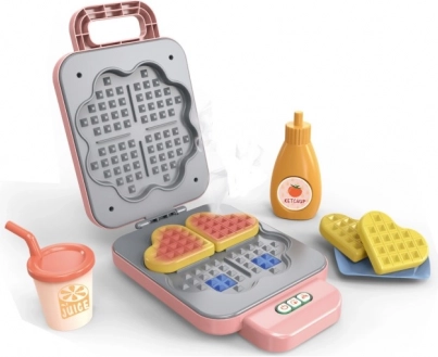 Rózsaszín gofrisütő lányoknak