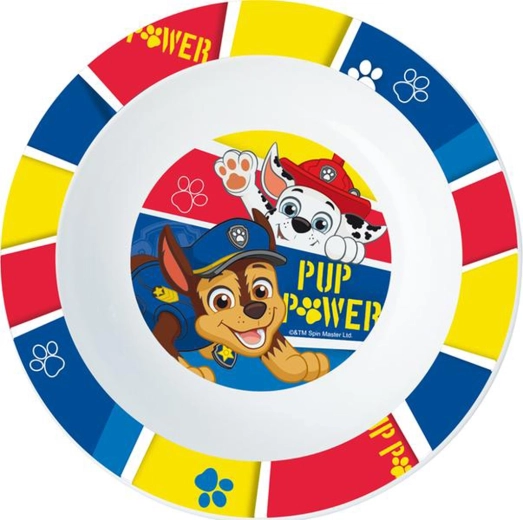 PAW PATROL műanyag tál 16 cm, kék