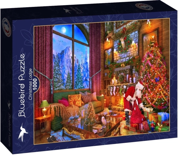 Bluebird puzzle Karácsonyi kunyhó 1000 darab