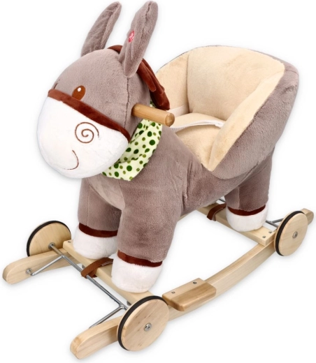 Adam Toys hintaló szamár ülőkével és kerekekkel – 1 db