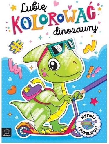 Szeretek dinoszauruszokat színezni