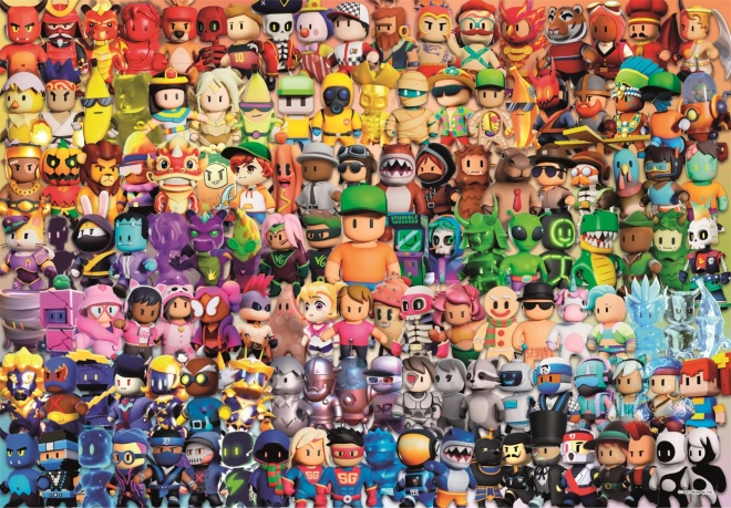 Puzzle Impossible Stumble Guys 180 darab