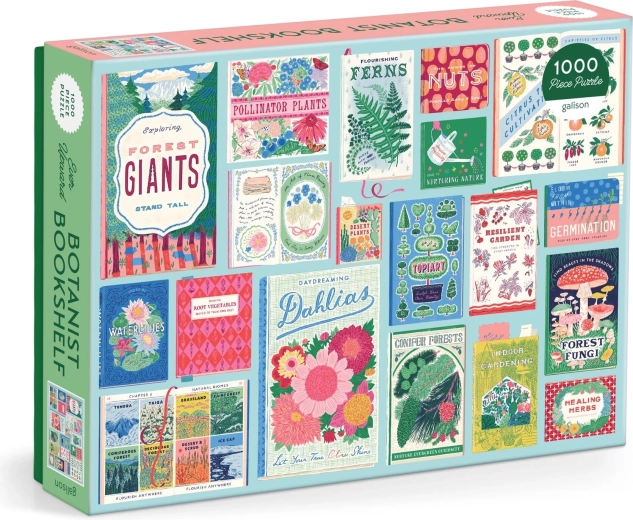 Galison puzzle Botanikus könyvtár – Mindig felfelé, 1000 darab