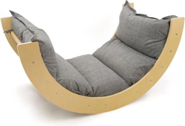 Melange Grey mászóív párna