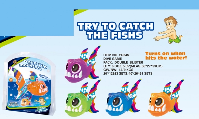 Mélytengeri szörny vízi játékokhoz