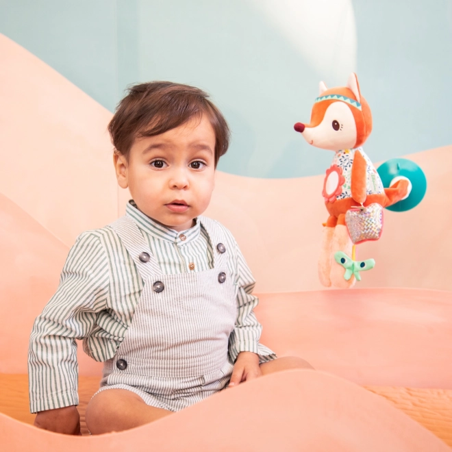 Lilliputiens utazó plüss játék aktivitásokkal, Alice róka