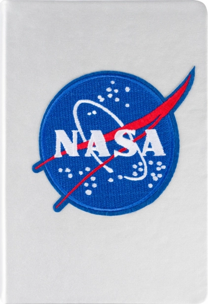 BAAGL NASA jegyzettömb ezüst, vonalas