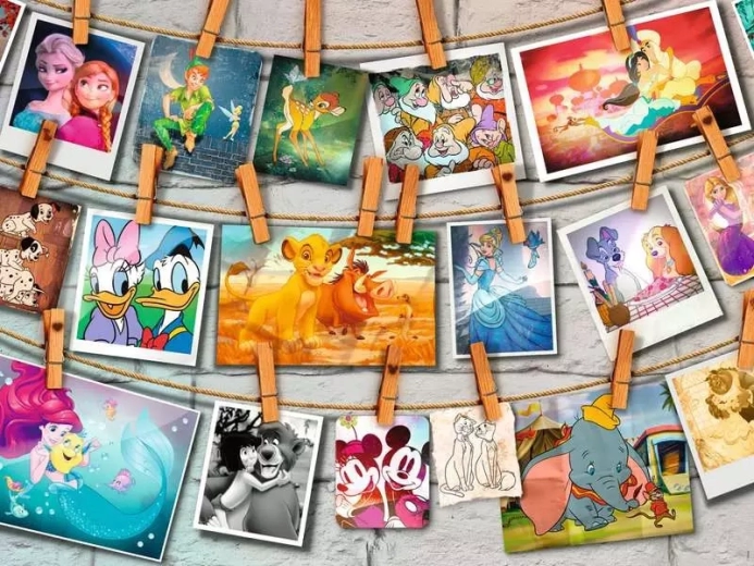 RAVENSBURGER puzzle Disney fotók 1500 darab