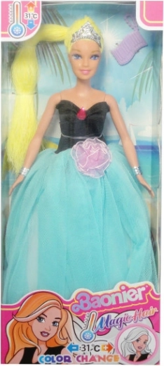 Baba hosszú, napon színt változtató hajjal