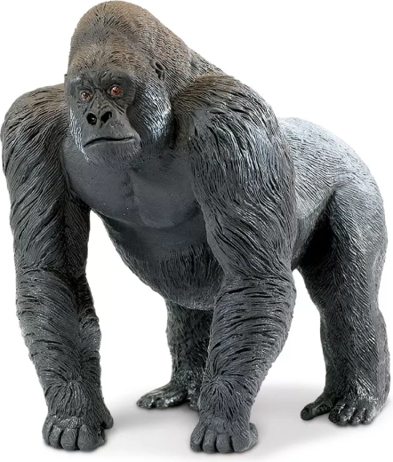 Safari Ltd. ezüsthátú hím gorilla – realisztikus figura