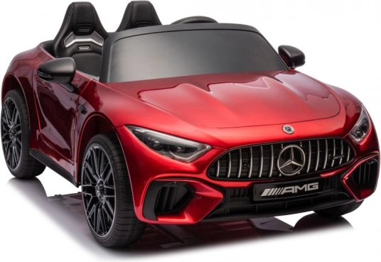 MERCEDES-AMG SL63 elektromos kisautó, piros lakkozott