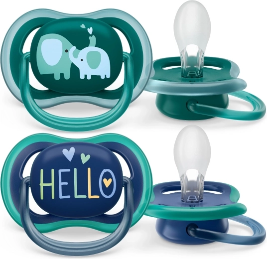 Philips Avent Ultra Air cumi 18 hónapos kortól, elefánt (2 db)