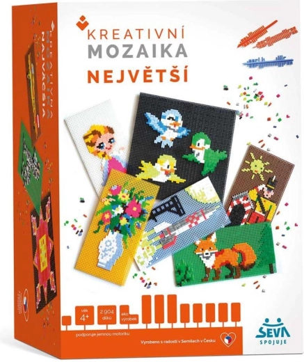 Mozaik Seva legnagyobb műanyag készlet 2904 darab