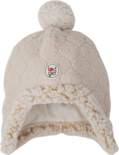 Lodger fleece sapka Hatter Folklore Fleece Birch (3–6 hónapos) - 1 db