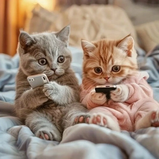 Gyémántszemes festés Cicák 30 × 40 cm