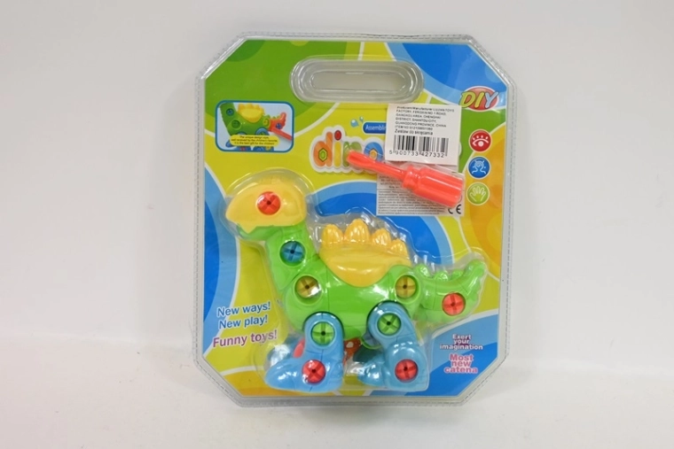 Dino 3D csavarozós építőkészlet
