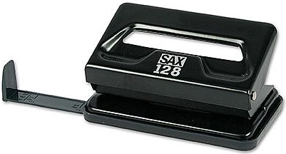 SAX 128 lyukasztó fekete