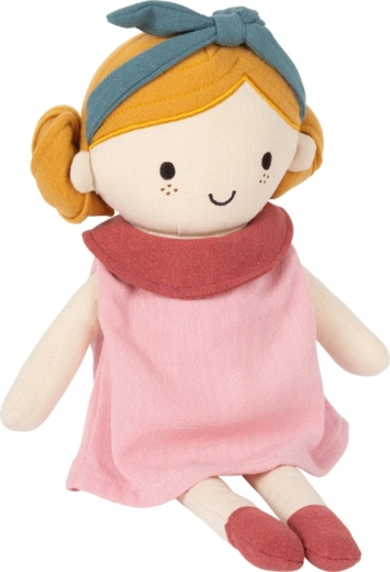 Lina textilbaba – puha plüss barát újszülött kortól