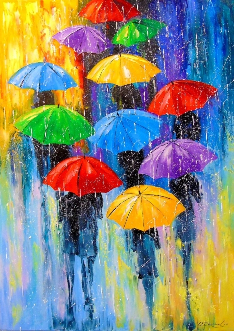 Puzzle Esős nap 1000 darab