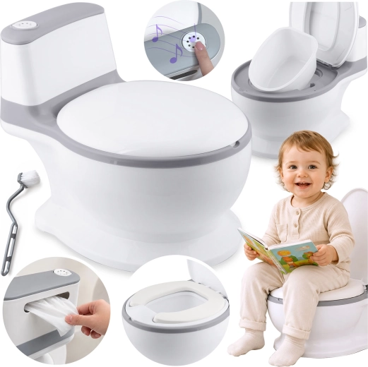 Ricokids interaktív, WC alakú bili gyerekeknek