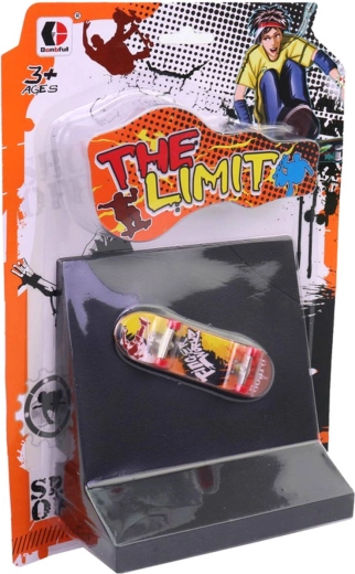 Ujjgördeszka fingerboard szett rámpával – 1 db