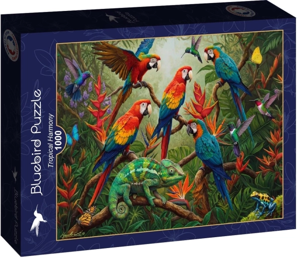Bluebird puzzle Trópusi harmónia 1000 darab