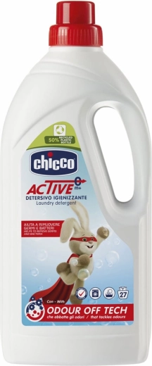 Chicco Active mosógél 1,5 l babáknak (27 mosás)