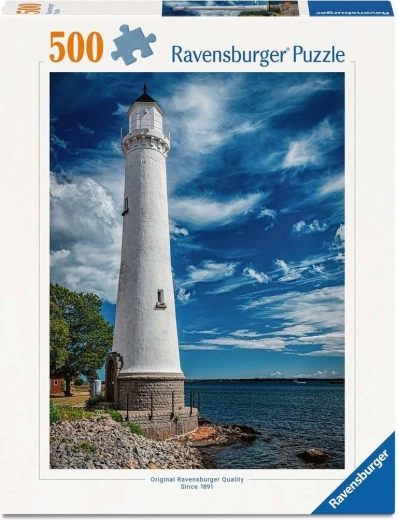 Ravensburger puzzle – világítótorony Karlskronában, Svédország, 500 darab