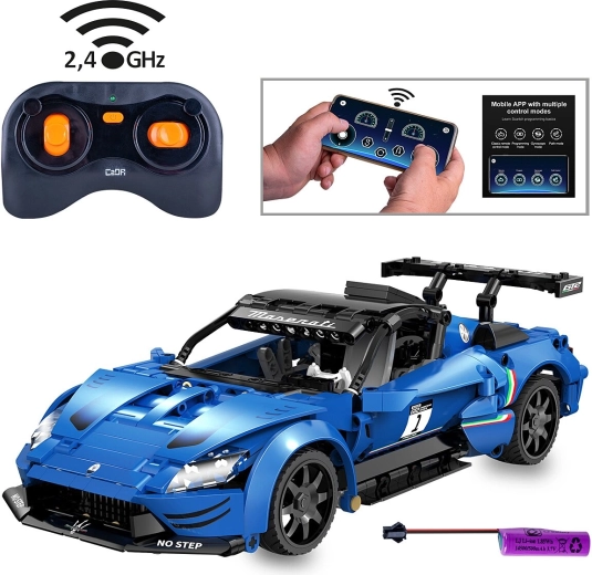 CaDA Maserati GT2 távirányítós 1:14 kék