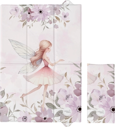 Ceba Baby Basic Meadow Fairy utazó pelenkázó alátét 60 × 40 cm