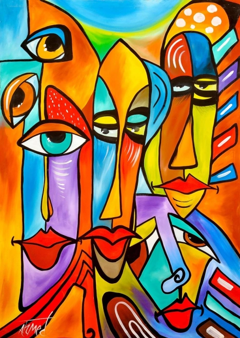 Puzzle Kreatív Arcok Bico 1000 darab