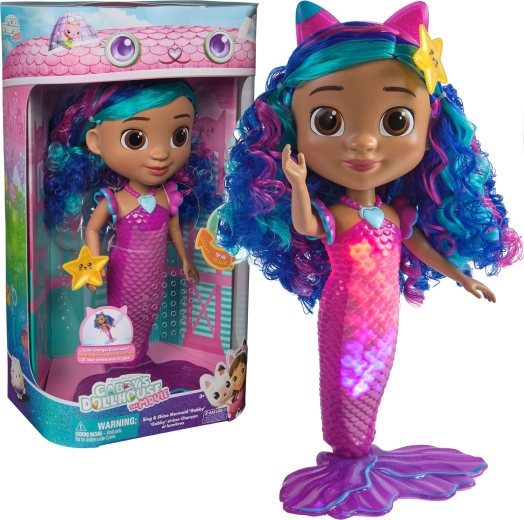 Gabi, a sellőlány – világító, hangot adó baba Gabi varázsházikójából