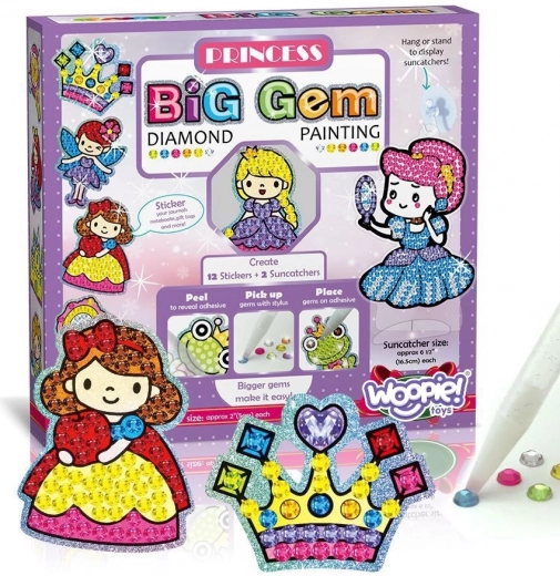 5D gyémántmozaik festés WOOPIE – kreatív készlet