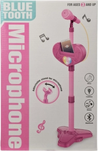 Gyermek állványos mikrofon Bluetooth-kapcsolattal