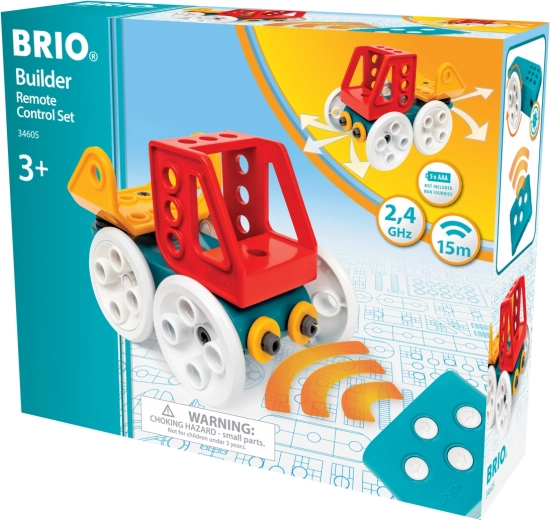 Brio Builder távirányítós építőkészlet