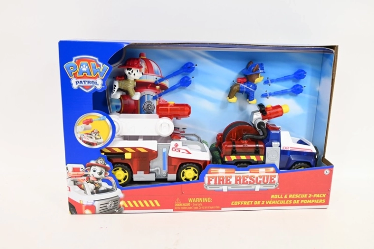 Spin Master Paw Patrol tűzoltó-mentő járműkészlet, 2 db