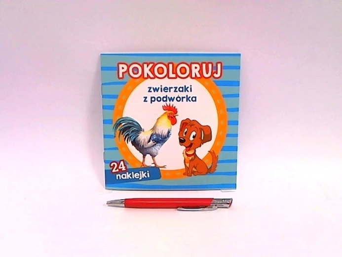 Színezd ki az udvari állatokat – kifestő matricákkal