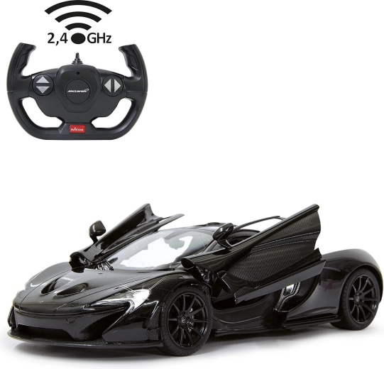 Jamara McLaren P1 RC autó 1:14 fekete, 2,4 GHz, manuálisan nyitható ajtókkal