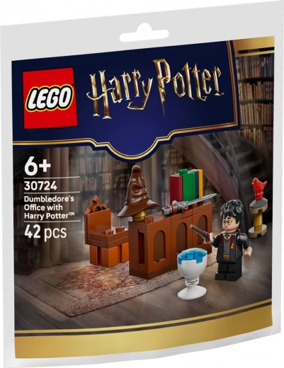 LEGO Harry Potter Dumbledore dolgozószobája – polybag mini jelenet