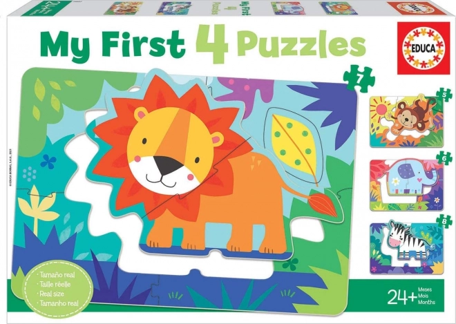 Az első vadon élő állatos puzzle-m