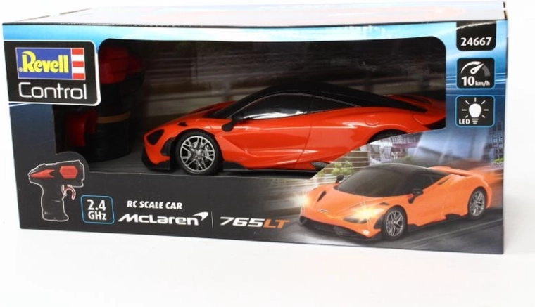 Revell Control RC autó McLaren 765LT 1:24 méretarányban