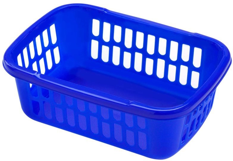 Heidrun műanyag kosár 28 × 20 cm, vegyes színek